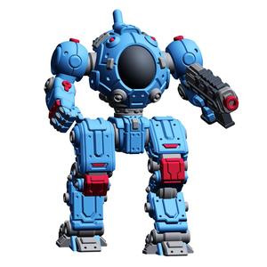 Mech Forge ‘Astro’ 3D Printable Tabletop Wargame Miniature STL