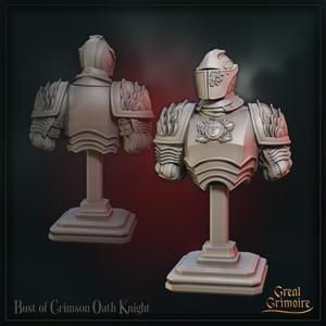 Bust of Crimson Oath Knight