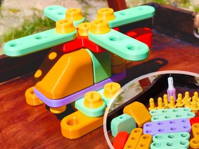 HELICOPTER BUILDING SET