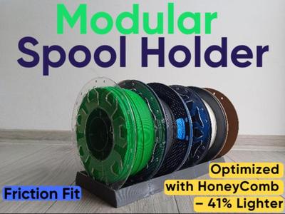 Modular Filament Spool Holder/Stand 