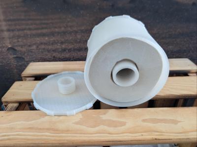 Camping toilet paper holder
