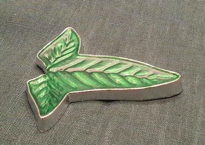 Leaf of Lorien inspired soap holder