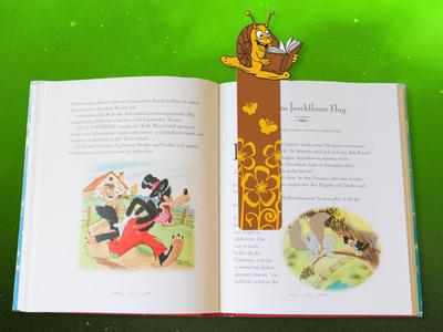 Snail Reader Bookmark II