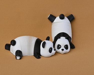 Spring Panda Fidget Toy (no supports)