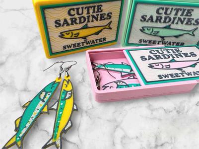 Sardine Cutie Earrings
