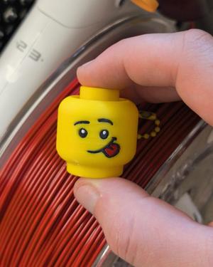 Lego Head Fidget Clicker