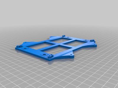  BTT Octopus and SKR Pro 1.2 DIN support with 120 fan V2