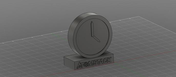 the atomstack clock