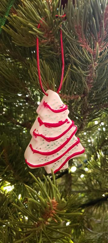Hole Instead of Loop little Debbie Christmas Tree Cake
