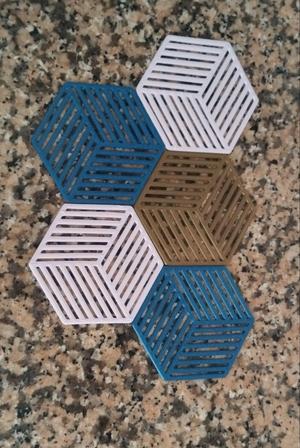 Posavasos geometrico