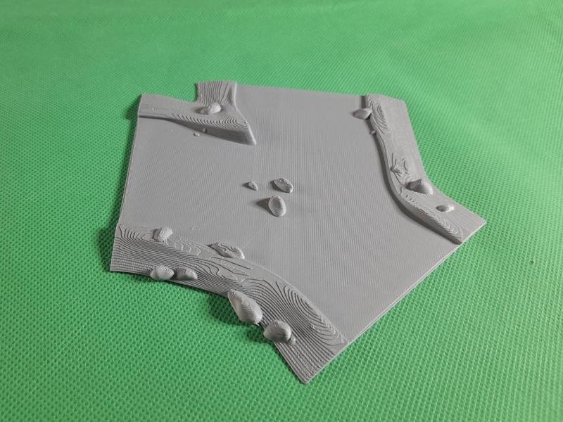 Modular Wargaming Terrain, River Junction