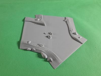 Modular Wargaming Terrain, River Junction