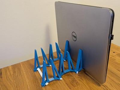 Stackable Vertical Laptop Stand
