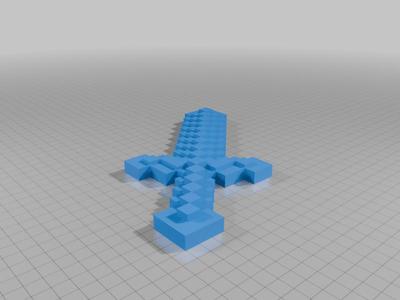 Minecraft - Sword Display Bracket