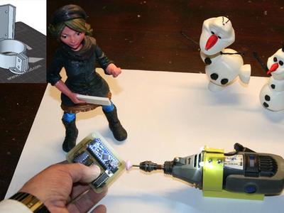 Handsfree Dremel clamp