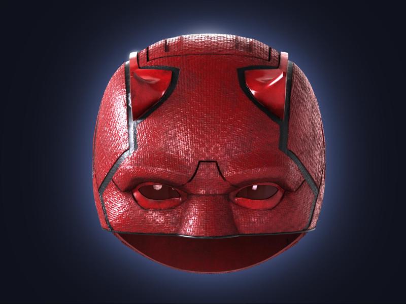 Daredevil Born Again cowl mask helmet Matt Murdock