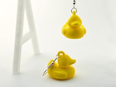 Rubber Duck Earring
