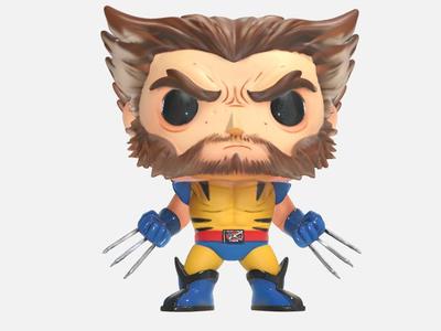 Funko Pop style Wolverine