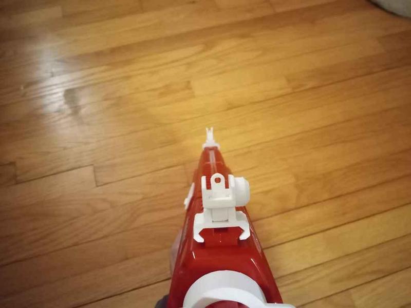 Dart Zone Flip style iron sights