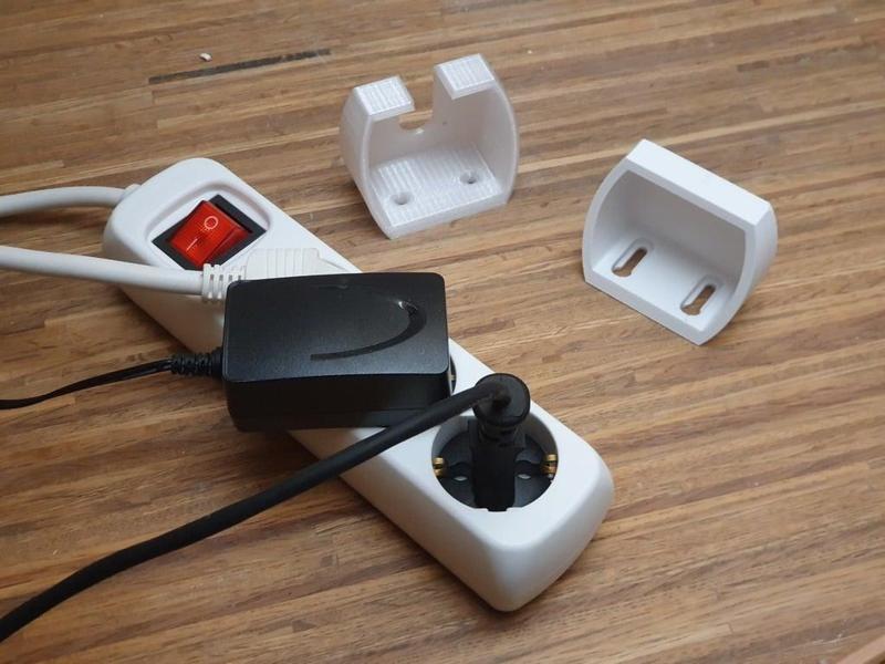 Socket Outlet Mount Power Strip Holder
