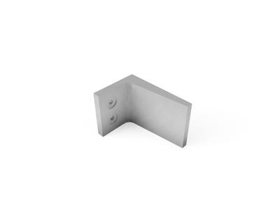Standing shelf wall support