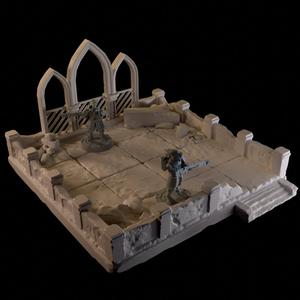 Gothic ruins - Board game scenery