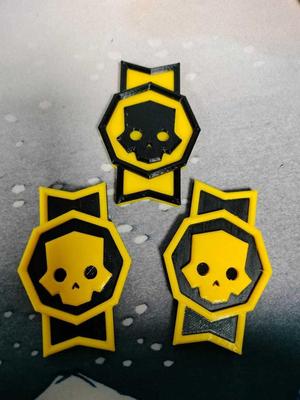 Helldivers 2 dual part medal