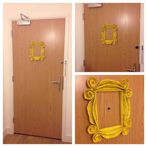 Friends Peephole frame