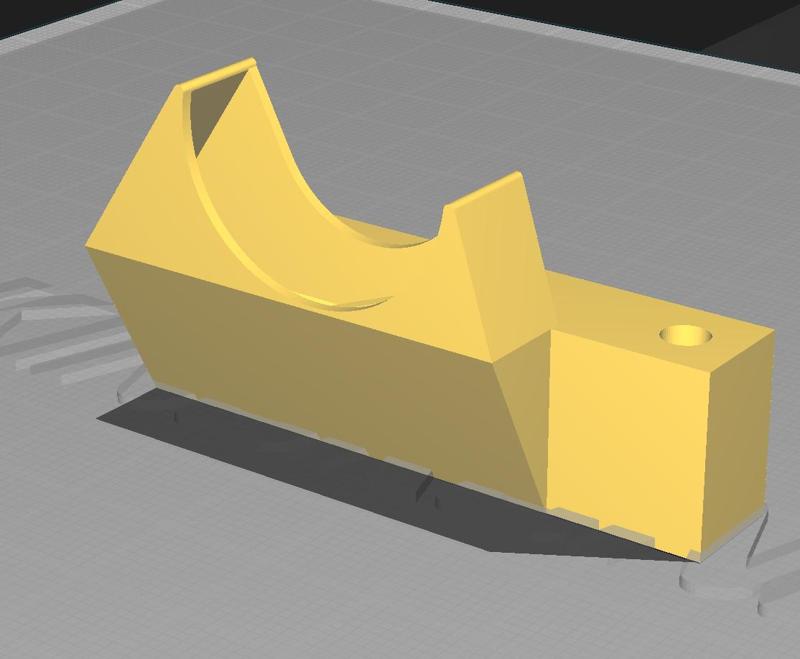 Kingroon KLP1 230 fan duct mod for 5015 fan