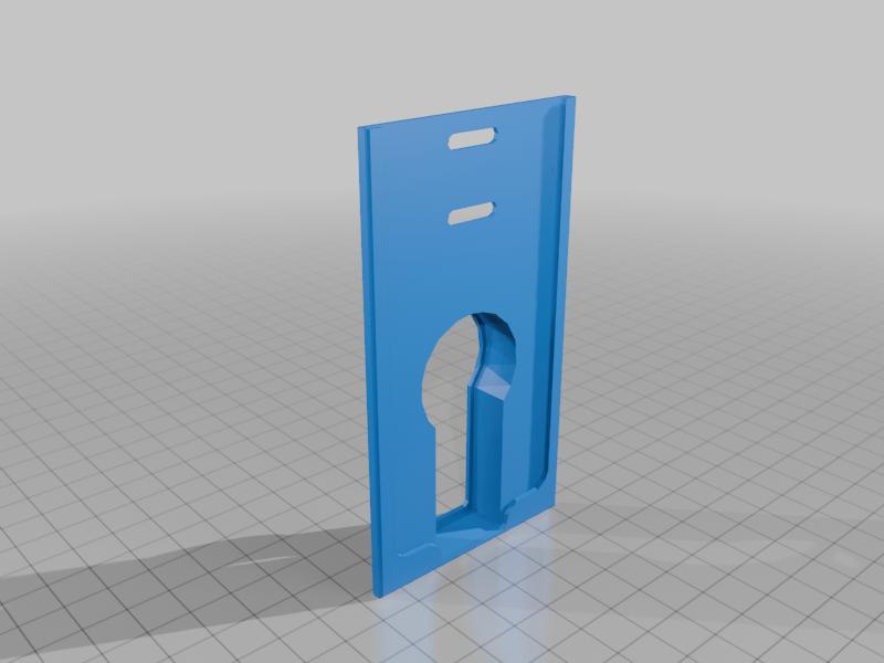 Taller ID card holder with RSA token holder.
