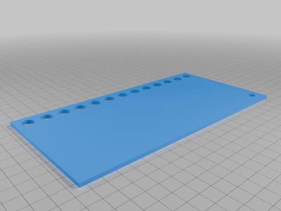 Reuseable Temperature blanket gauge