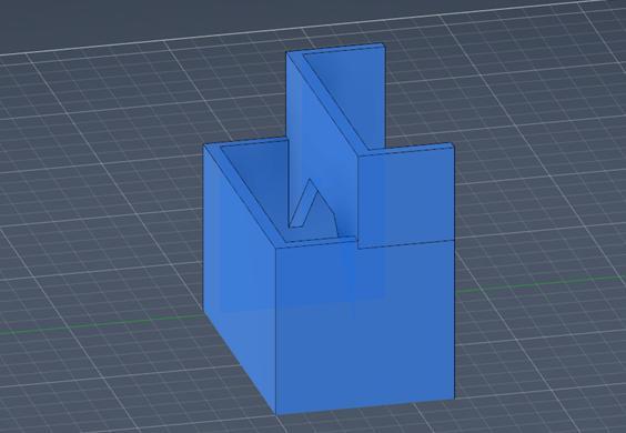 Support free finger board ledge