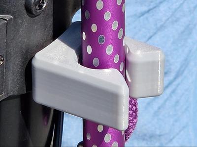 Cane/Walking Stick holder for Walker/Rollator TPU