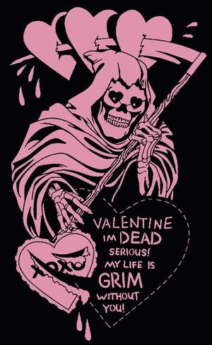 Grim Reaper stencil 34