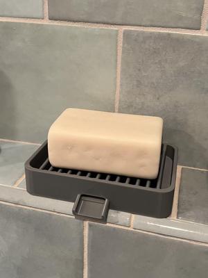 Parametric Self-Draining Soap Dish