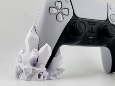 stand controller ps5 skull crystal
