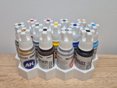 Model Paint Organizer/Stand (Part B)