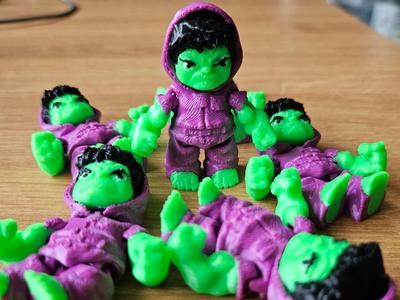 Hulk micro hero articulating flexi