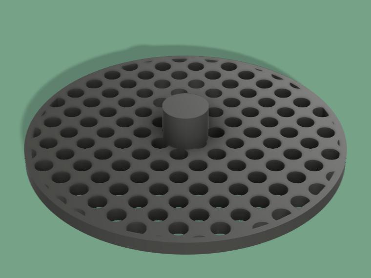 Hair sieve for standard shower drain