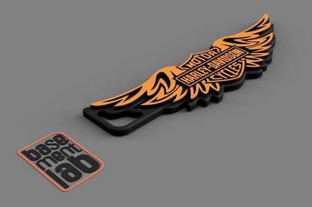 Harley-Davidson Wings - Key chain - Portachiavi - Porte Clès - 钥匙链