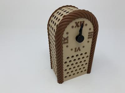 'Antique' Auto Correcting Analog Clock