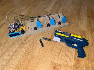 Automatic Nerf Target Game