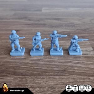American Infantry WW1  15mm Scale