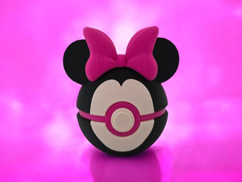 Minnie Mouse Pokéball - Multiparts