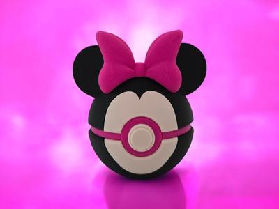 Minnie Mouse Pokéball - Multiparts