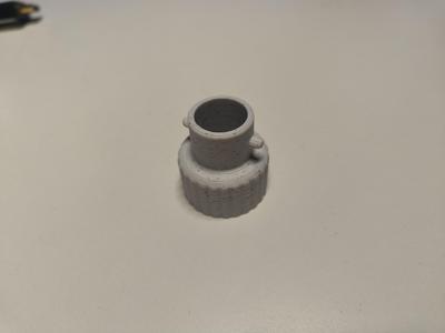 Adapter for Kite Pump to Vacuum Bag