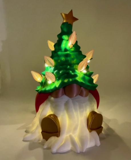 Christmas Tree Gnome Light