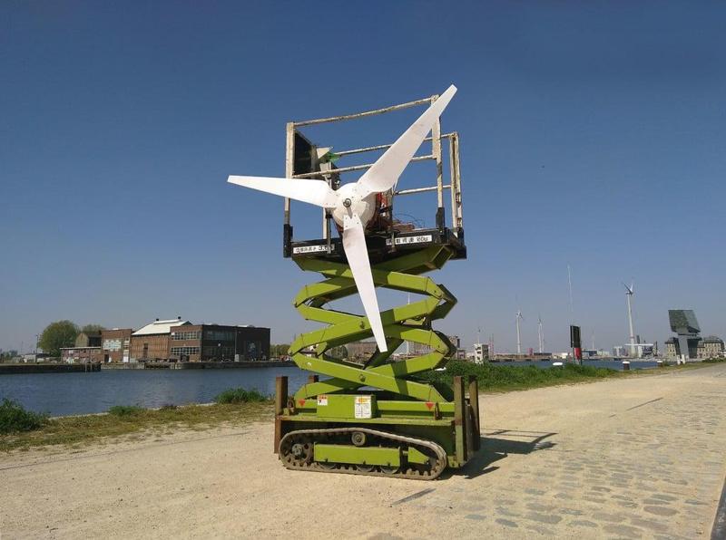 Functional 450W windturbine