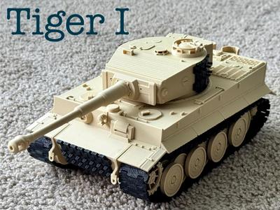 Tiger I Heavy Tank 1:35 Easy to Print and Assemble