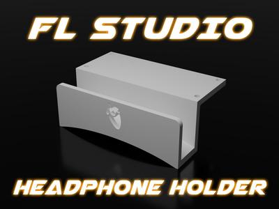 FL Studio Style Headphone Stand - Desk Organizer